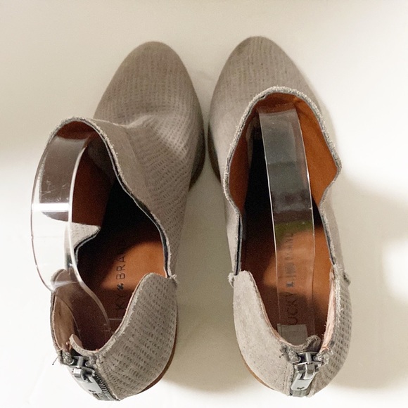 Lucky Brand | Powe Leather Zip up Bootie Size 9 - Picture 5 of 10